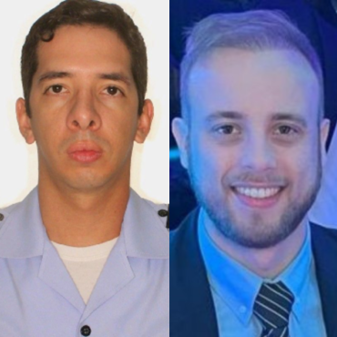 Tenente Walter Ferreira da Silva Junior e Carlos Emir Federhen